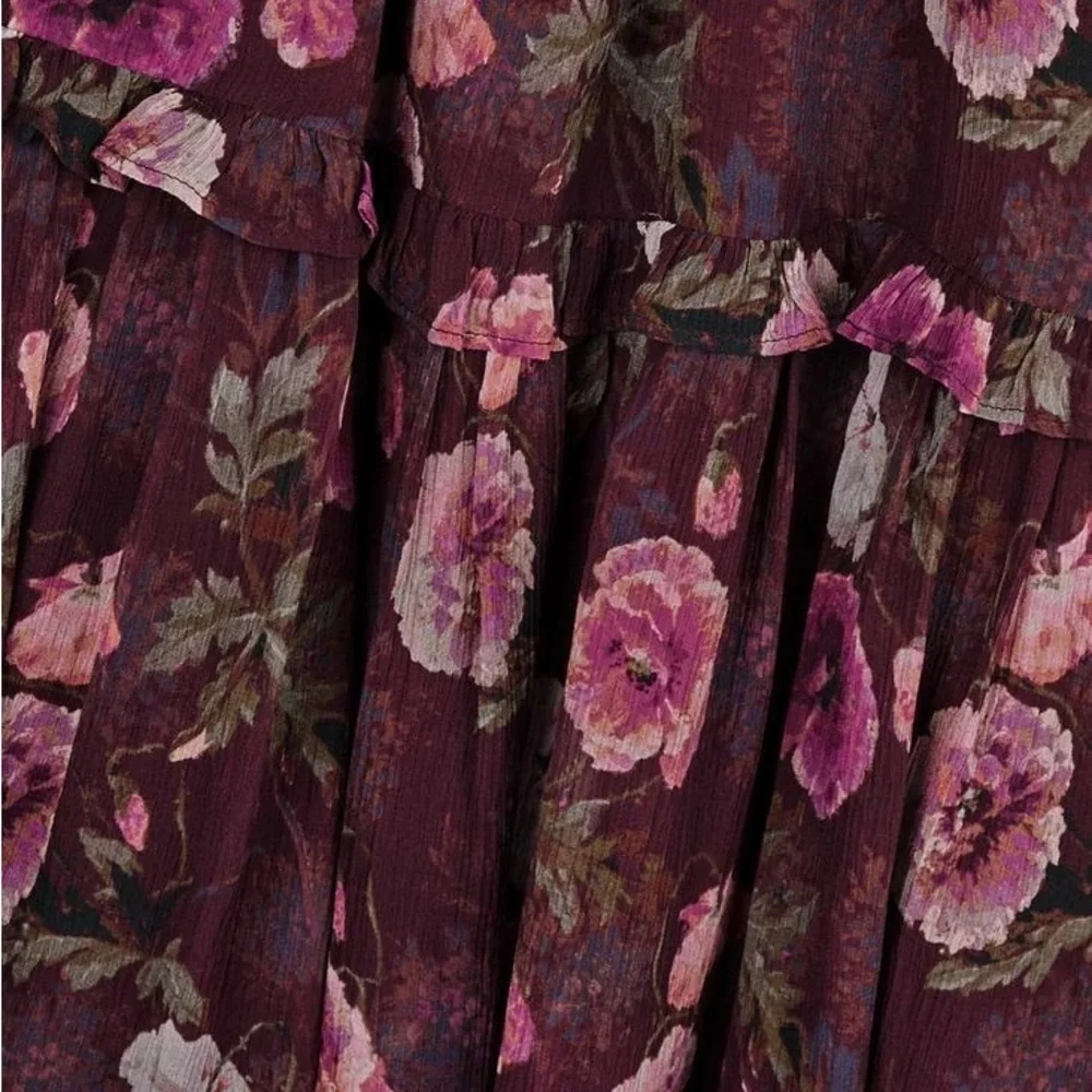 PAIGE Terrazza Floral Midi Dress, size 6, NWT 🌹 - Picture 5 of 8